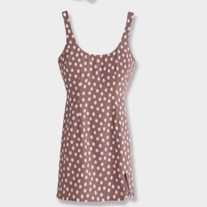 NWT Abercrombie and fitch mini polka dot dress